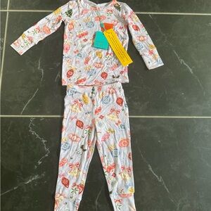 NWT Posh Peanut Christmas Pajama Set (18-24 Months)